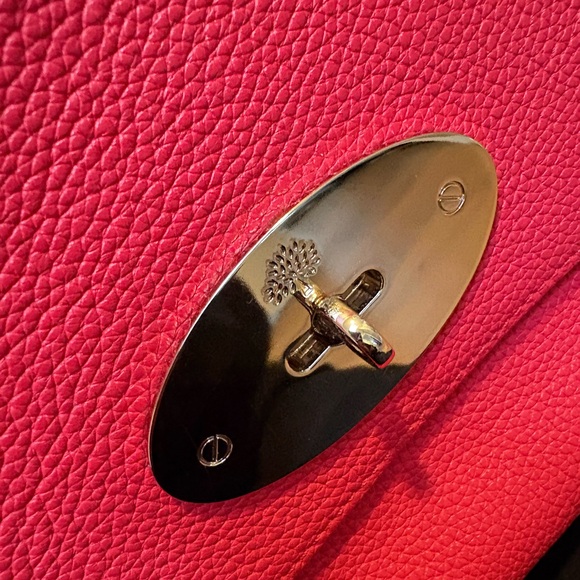 Mulberry Lily Scarlet Red Leather Bag - Picture 9 of 16